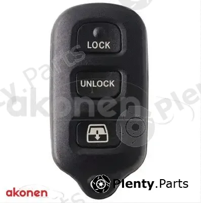 B CAR 004TY037 — Housing, car key