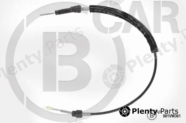 B CAR 001VW361 — Cable Pull, manual transmission