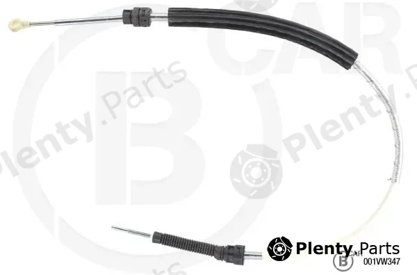 B CAR 001VW347 — Cable Pull, manual transmission