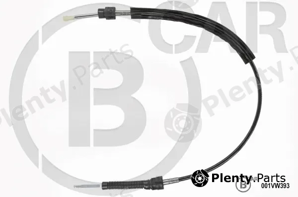 B CAR 001VW393 — Cable Pull, manual transmission