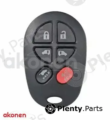 B CAR 004TY036 — Housing, car key