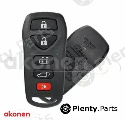 B CAR 004NI010 — Housing, car key