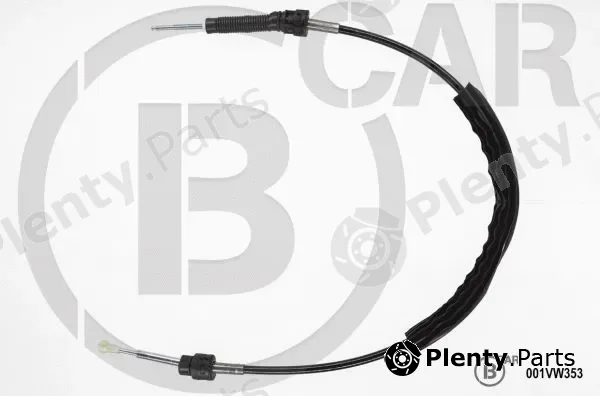 B CAR 001VW353 — Cable Pull, manual transmission