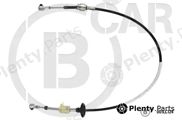 B CAR 001LC124 — Cable Pull, manual transmission