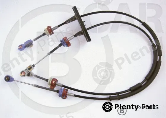 B CAR 001FT833 — Cable Pull, manual transmission