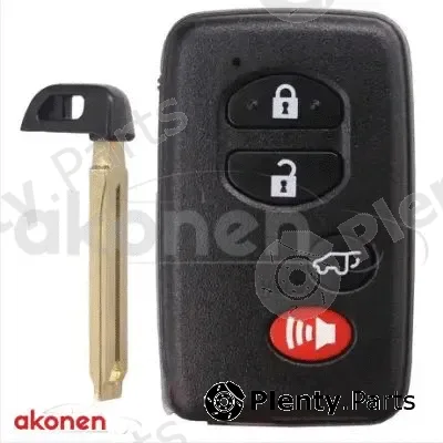 B CAR 007TY111 — Car Key