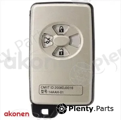 B CAR 007TY097 — Car Key