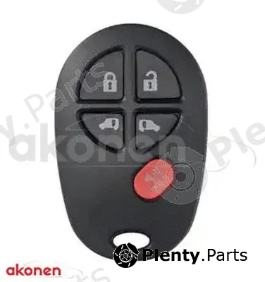 B CAR 004TY035 — Housing, car key
