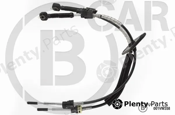 B CAR 001VW358 — Cable Pull, manual transmission