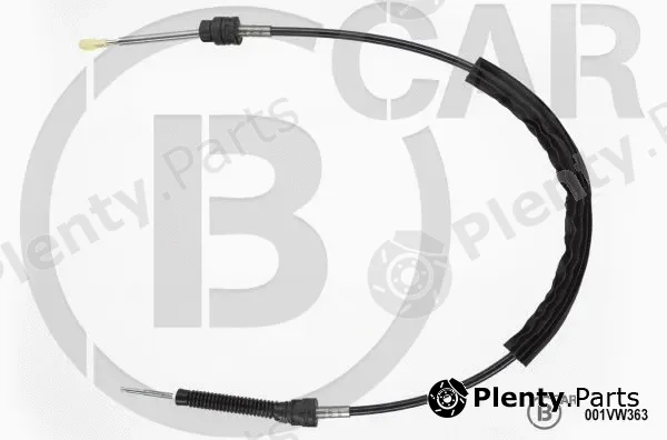 B CAR 001VW363 — Cable Pull, manual transmission