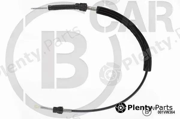 B CAR 001VW364 — Cable Pull, manual transmission