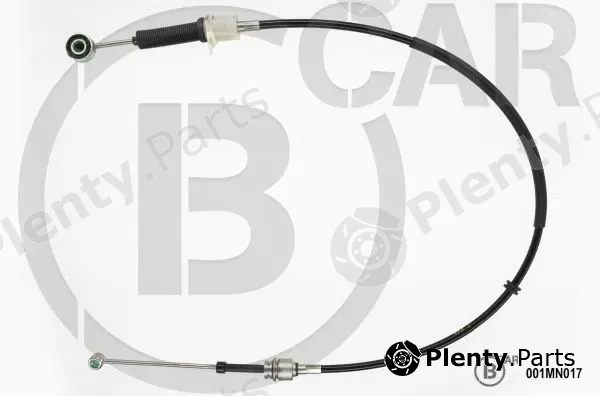 B CAR 001MN017 — Cable Pull, manual transmission