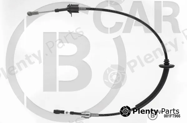 B CAR 001FT966 — Cable Pull, manual transmission