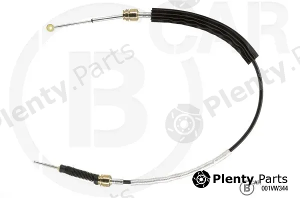B CAR 001VW344 — Cable Pull, manual transmission