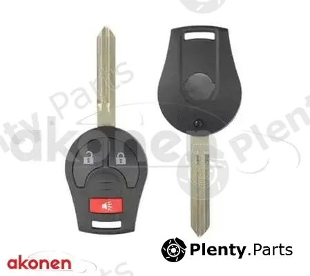 B CAR 004NI019 — Housing, car key