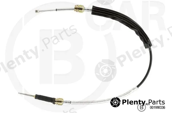 B CAR 001VW336 — Cable Pull, manual transmission