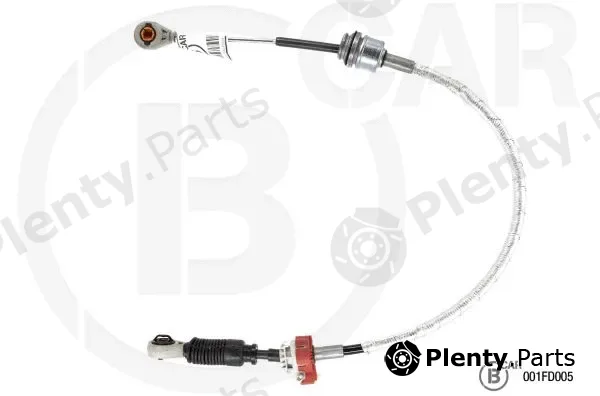 B CAR 001FD005 — Cable Pull, manual transmission