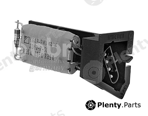 BBR Automotive 001-10-16551 — Resistor, interior blower - coolXpert