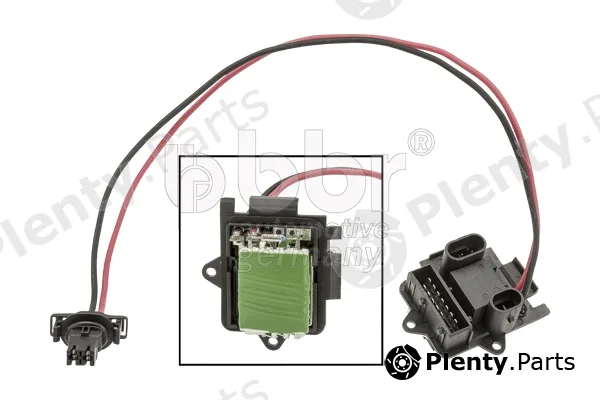 BBR Automotive 001-10-21444 — Resistor, interior blower - coolXpert