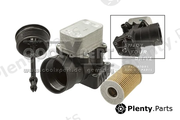 BBR Automotive 001-10-24858 — Housing, oil cooler - coolXpert