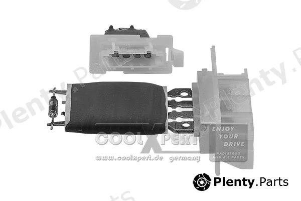 BBR Automotive 001-10-18635 — Resistor, interior blower - coolXpert