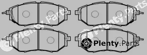 HSB Gold HP8432 — Brake Pad Set, disc brake
