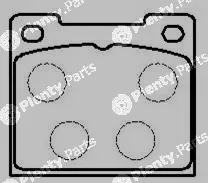 HSB Gold HP8552 — Brake Pad Set, disc brake