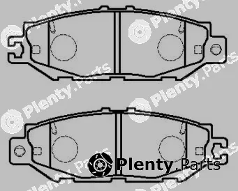 HSB Gold HP5072 — Brake Pad Set, disc brake
