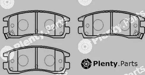 HSB Gold HP5216 — Brake Pad Set, disc brake