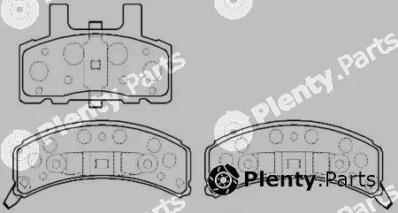 HSB Gold HP5111 — Brake Pad Set, disc brake