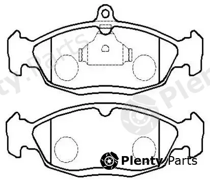 HSB Gold HP8375 — Brake Pad Set, disc brake
