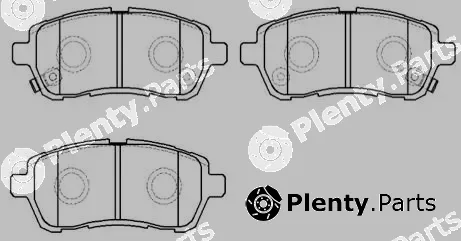 HSB Gold HP9781 — Brake Pad Set, disc brake