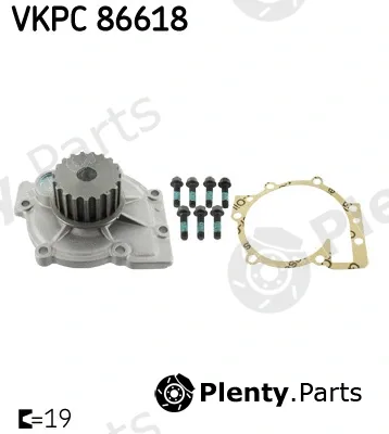 SKF VKPC86618 — Water Pump, engine cooling