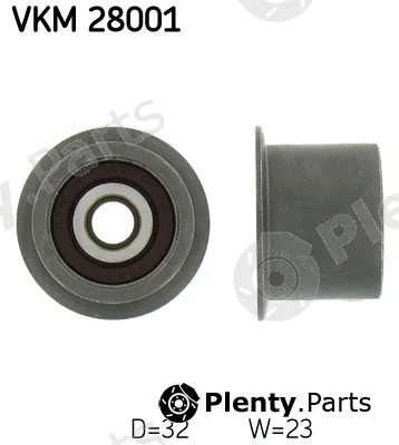 SKF VKM28001 — Deflection/Guide Pulley, timing belt