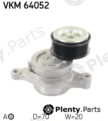 SKF VKM64052 — Tensioner Pulley, V-ribbed belt