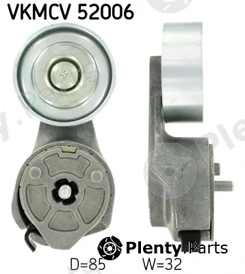 SKF VKMCV52006 — Tensioner Pulley, V-ribbed belt