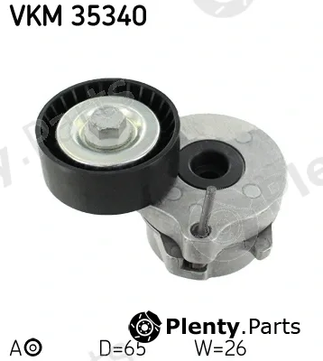 SKF VKM35340 — Tensioner Pulley, V-ribbed belt