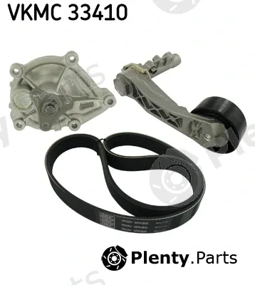 SKF VKMC33410 — Water Pump + V-Ribbed Belt Kit