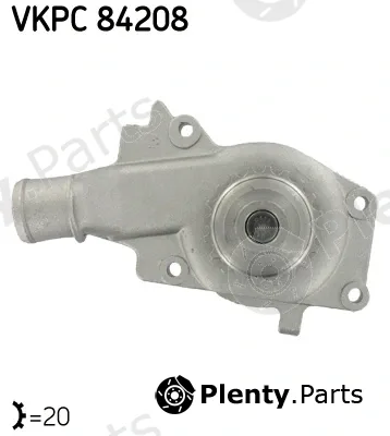 SKF VKPC84208 — Water Pump, engine cooling