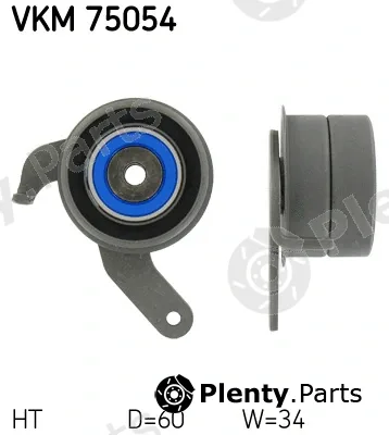 SKF VKM75054 — Tensioner Pulley, timing belt