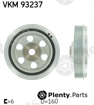 SKF VKM93237 — Belt Pulley, crankshaft