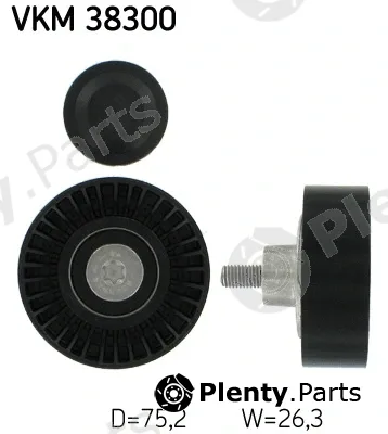 SKF VKM38300 — Deflection/Guide Pulley, V-ribbed belt
