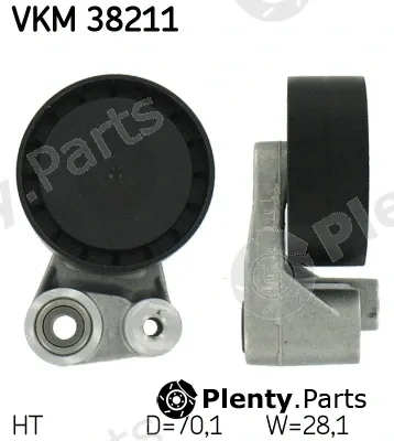 SKF VKM38211 — Tensioner Pulley, V-ribbed belt