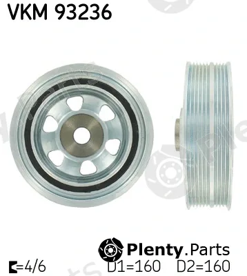 SKF VKM93236 — Belt Pulley, crankshaft