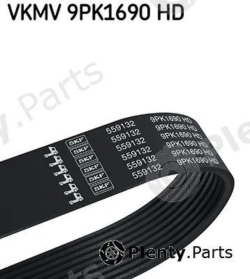 SKF VKMV9PK1690HD — V-Ribbed Belt