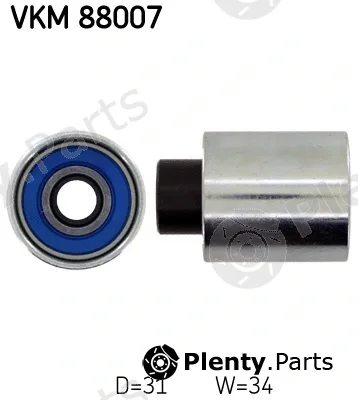 SKF VKM88007 — Deflection/Guide Pulley, timing belt