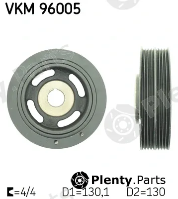 SKF VKM96005 — Belt Pulley, crankshaft