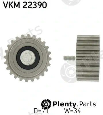 SKF VKM22390 — Deflection/Guide Pulley, timing belt