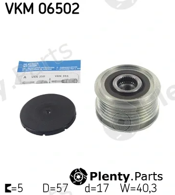 SKF VKM06502 — Alternator Freewheel Clutch