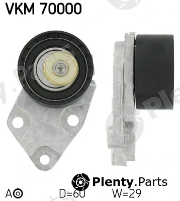 SKF VKM70000 — Tensioner Pulley, timing belt